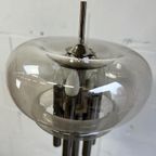 Vintage Staanlamp: Chroom & Glas 'leclaire & Schâfer thumbnail 5