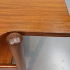 Vintage Salontafel Omkeerbaar Blad Teak thumbnail 14