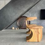 Massief Houten S Shape Stoel (meerdere Stuks In Stock) thumbnail 2