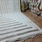 Luxe Marokkaans Berber Mrirt Tapijt 400X300 Cm - Hoogwaardige 100% Wol, Handgemaakt thumbnail 6