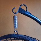 Rotan Egg Chair Met Metalen Voet, Hang Stoel, Vintage thumbnail 7
