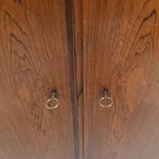Vintage Deens Dressoir Palissander Hout Kast Tv Meubel thumbnail 4