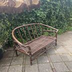 Vintage Rotan Tweezit / Loveseat thumbnail 10