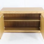 Vintage Eiken Compact Dressoir Sideboard Kast thumbnail 14