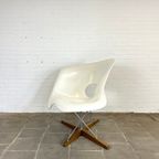 Vitra La Chaise Fauteuil Iconisch Design Van Charles & Ray Eames thumbnail 7
