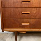 Prachtige Scandinavische Vintage Teak Kaptafel, Ladekast, Commode thumbnail 7