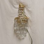 Vintage Kristallen Wandlamp, Jaren '60 thumbnail 2