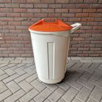 70's Retro Opbergton Speelgoed Ton Vuilnisbak Compostbak thumbnail 4