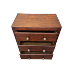 Oude Franse 3 Laden Commode, Circa 1940 thumbnail 3