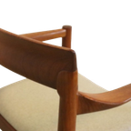 Set Van 4 Bramin Eetkamerstoelen Stoelen 'jersose' Vintage thumbnail 20