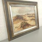 Achiel Lombaert - Schilderij Duinen thumbnail 5