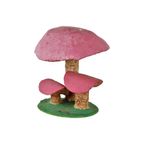Vintage Paddenstoel Ornament Beeld Xl Sculptuur Papier Maché 46Cm thumbnail 5