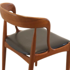 Set Van 6 Johannes Andersen Voor Uldum Stoelen Vintage Eetkamerstoelen thumbnail 18