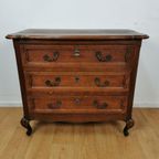 Vintage Queen Ann Ladekastje, Commode Dressoir Ladekast Badkamermeubel 117 thumbnail 4