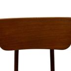 Vintage Eetkamerstoelen Teak Design Jaren 60 thumbnail 15