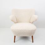 Vintage Artifort Theo Ruth Cocktail Fauteuiltje Teddy Stof thumbnail 3