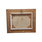 Vintage Olieverf Met Parijse Bloemenmarkt Frederic, 20e Eeuw thumbnail 8