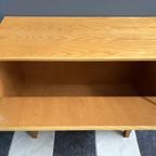 Blonde Wood Cabinet By Frantisek Mezulanik 1960s thumbnail 8