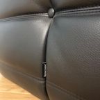 Nieuw Ligne Roset Togo Set Zwart Leer 2-Zits + 1-Zits + Poef thumbnail 13