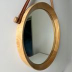 Midcentury Wandspiegel Teak- Zweeds Uno & Osten Kristiansson thumbnail 3