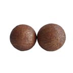 Twee Kunststof Ronde Decoratie Bollen Ø 10 Cm Met Streepmotief thumbnail 7