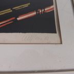 Litho Akke Sins , Ploegende Boeren, 1963 thumbnail 15