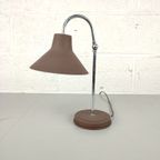 Vintage Herda Bureaulamp Bruin thumbnail 4