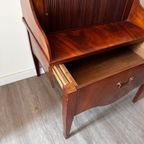 19e Eeuws Mahoniehouten Kastje thumbnail 13