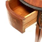 Louis Xv Niervormig Dressoir / Sidetable In De Stijl Van Jean François Oeben Uit De 19De Eeuw thumbnail 4