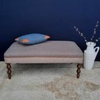 Vintage Jaren Vijftig Rotan Fauteuil, Rieten Stoel, Boho thumbnail 22