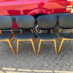 Set Van 4 Midcentury Eetkamerstoelen thumbnail 4