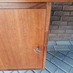 60'S Vintage Bureau Deens Bureau Teakhouten Desk thumbnail 8