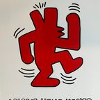 Keith Haring (1958-1990), Orginal 1995 Exhibition Poster thumbnail 7