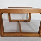 Vintage Latten Bijzettafel Karin Möbring Voor IKEA thumbnail 6