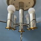 Mid Century Hanglamp Kroonluchter / Space Age Light Fixture thumbnail 9