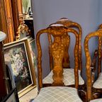 Set Van Twee Fauteuils En Zes Stoelen. thumbnail 4