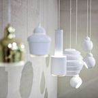 Artek Aalto A331 Hanglamp Ø33 Wit, Verchroomde Ringen thumbnail 6