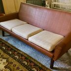 Vintage Bank Jaren '60, Driezits Bank Sixties, Sofa thumbnail 11