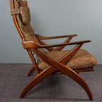Vintage Topform Fauteuil/ Lounge Chair, Hoge Rug thumbnail 4
