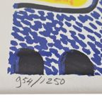 Viola Holt - Zeefdruk - Zonder Titel - Ingelijst - 1999 thumbnail 4