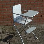 Kinderstoel Vintage Model Met Chroom Metaalwerk thumbnail 2
