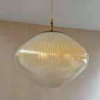 Opaline Hanglamp Met Messing Armatuur thumbnail 10