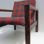 Vintage Wenge Fauteuil, Moet Opnieuw Gestoffeerd thumbnail 4