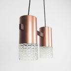 Vintage Deens Design Bronskleurige Hanglamp thumbnail 5