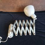 Schaarlamp - Industrieel - Wandlamp - Grijs - Metaal - 1950/1960 thumbnail 3