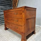 Antieke Ladekast Dressoir Commode Louis Philippe thumbnail 14