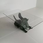 Bronzen Sfinxtafel Met Glazen Blad thumbnail 23