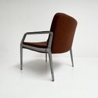 Zeldzame Fauteuil Met Voetenbank Toegeschreven Aan Gispen thumbnail 14