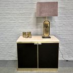 Belgo Chrom Tweedeurs Sideboard In Maison Jansen Style - Jaren 70 thumbnail 16