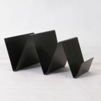 Minimalist Metal Magazine Rack thumbnail 3